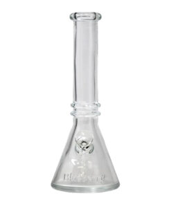10" Blueberry Double Ring Soft Glass Beaker Bong
