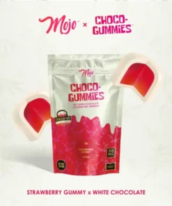 Choco Gummies White Chocolate Strawberry 200mg