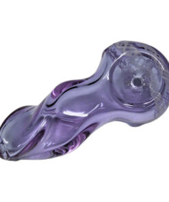 2.5" Spiral Glass Hand Pipe - Assorted Colour