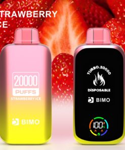 BIMO TURBO STRAWBERRY ICE 20K PUFFS
