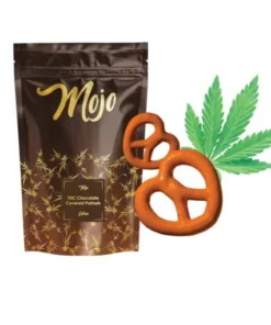 Mojo Chocolates – Chocolate Covered Pretzels (Sativa) – 100mg