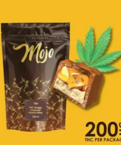 Mojo Chocolates – Nuggy Caramel Bites (Hybrid) – 200mg