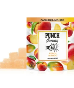 Peach Mango Gummies 100mg