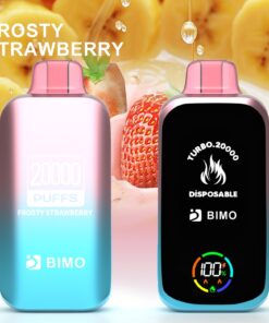 BIMO TURBO FROSTY STRAWBERRY 20K PUFFS