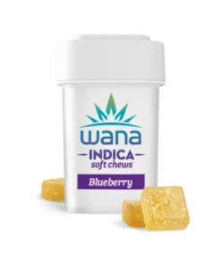BLUEBERRY (MED) // INDICA Wana Gummies