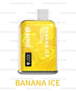 BIMO Crystal 12k Puffs- Banana Ice