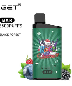 iGET BAR VAPE 3500 PUFF – BLACK FOREST