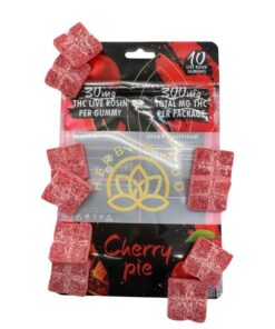 Delta-9 THC Gummies – 300mg – Cherry Pie