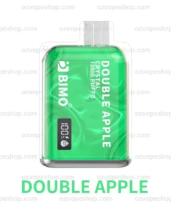 BIMO Crystal 12k Puffs- Double Apple