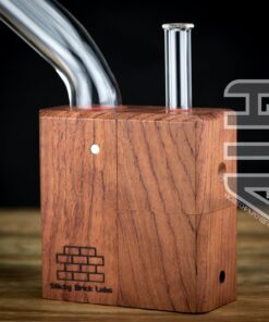 OG Brick Flame Powered Extraction Device (Bubinga) By Sticky Brick Labs