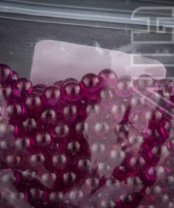 3mm Glass Rubies X 100