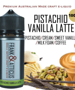 Frank & Atticus - Pistachio Vanilla Latte 100ml