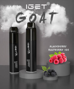 iGET GOAT VAPE 5000 PUFF – BLACKBERRY RASPBERRY ICE