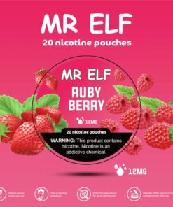 MR ELF – RUBY BERRY – 12mg SNUS POUCHES