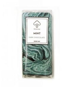 Mint Dark Mushroom Chocolate Bar 3000MG