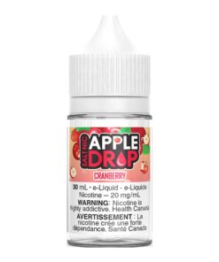 Apple Drop Salt E-Liquid - Cranberry 30ml