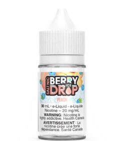 Berry Drop Ice Salt Nic E-Liquid - Peach 30ml