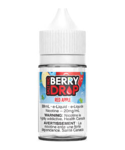 Berry Drop Salt Nic E-Liquid - Red Apple 30ml