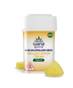 ITALIAN LEMON CREAM (MED) Wana Gummies