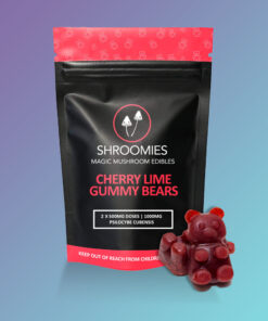 Shroomies-cherry lime gummies edible