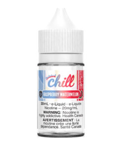 Chill Twisted Salt E-Liquid - Raspberry Watermelon 30ml