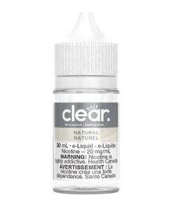 Clear Salt Nic E-liquid - Natural 30ml