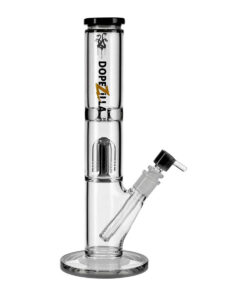 16" Dopezilla Hydra Water Pipe - Black