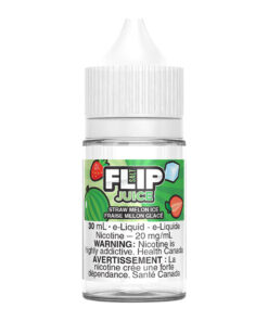 Flip Juice Salt-Nic E-Liquid - Straw Melon Ice 30ml