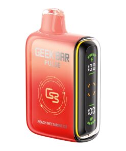 Geek Bar Pulse Disposable Vape Device - Peach Nectarine Ice