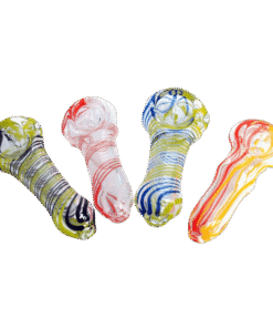 2.5" Fritz Glass Spoon Pipe - Assorted Design