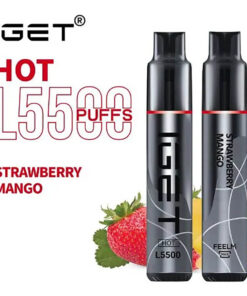 iGET HOT VAPE 5500 PUFF – STRAWBERRY MANGO