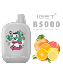 iGET B5000 VAPE 5000 PUFF – ORANGE GRAPEFRUIT LEMON
