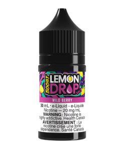Lemon Drop Boost Salt Nic E-Liquid - Wild Berry