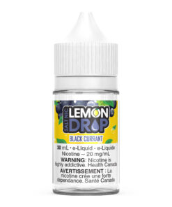 Lemon Drop Salt E-Liquid - Black Currant 30ml