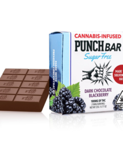 Punch Bar Dark Chocolate Blackberry