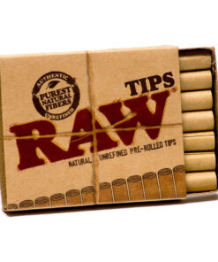 RAW Pre-Rolled Filter Tips 21/pack
