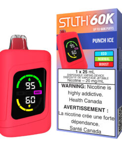STLTH 60K Disposable Vape Device - Punch Ice