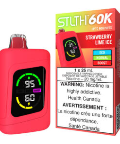 STLTH 60K Disposable Vape Device - Strawberry Lime Ice