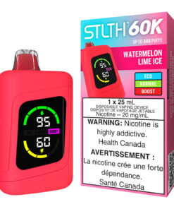 STLTH 60K Disposable Vape Device - Watermelon Lime Ice