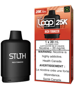 STLTH Loop 25K E-Liquid Pod Pack - Rich Tobacco