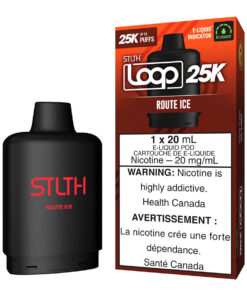 STLTH Loop 25K E-Liquid Pod Pack - Route Ice