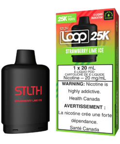 STLTH Loop 25K E-Liquid Pod Pack - Strawberry Lime Ice
