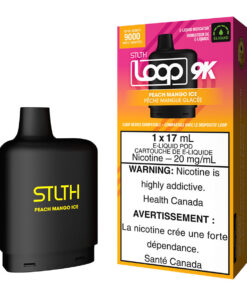 STLTH Loop 9K Pod Pack - Peach Mango Ice