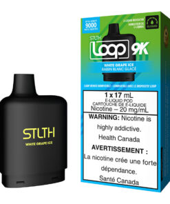 STLTH Loop 9K Pod Pack - White Grape Ice