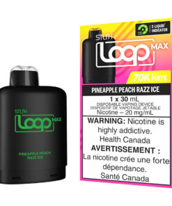 STLTH Loop Max E-Liquid Pod Pack - Pineapple Peach Razz Ice