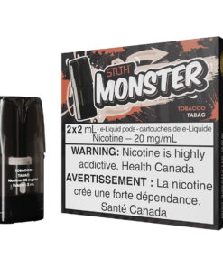 STLTH Monster E-Liquid Pod Pack - Tobacco
