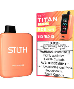 STLTH Titan Max Disposable Vape Device - Juicy Peach Ice