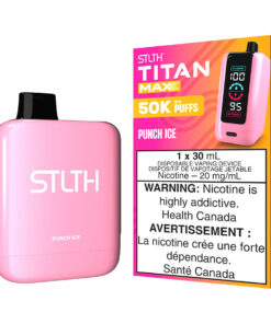 STLTH Titan Max Disposable Vape Device - Punch Ice