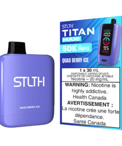 STLTH Titan Max Disposable Vape Device - Quad Berry Ice