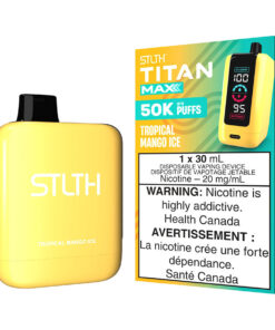 STLTH Titan Max Disposable Vape Device - Tropical Mango Ice